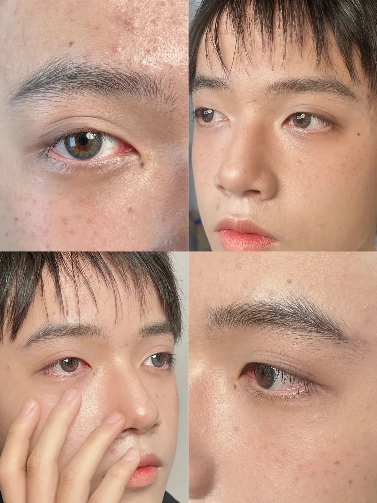 Men's Permanent Makeup brows — results