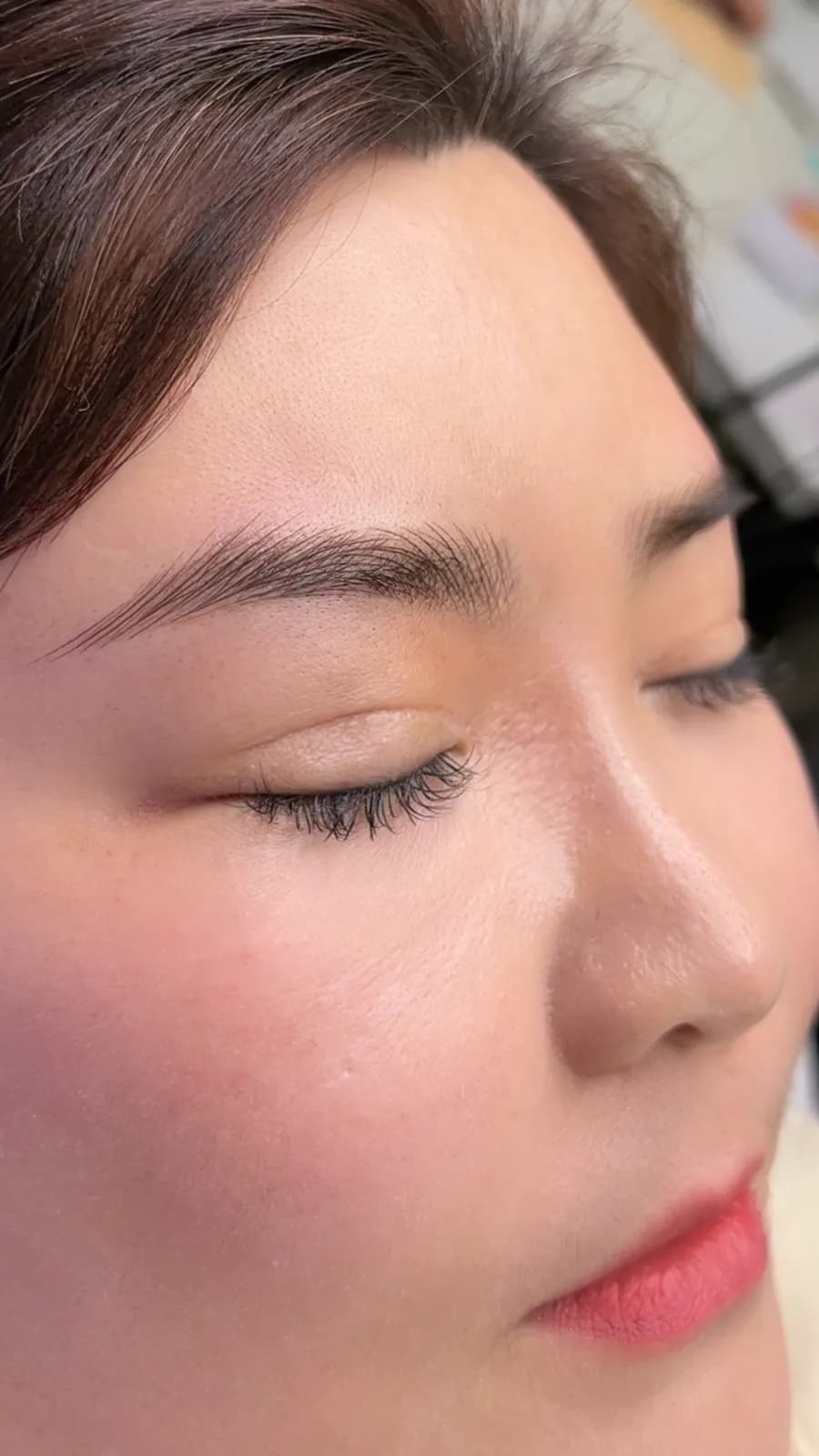 Permanent Makeup brows result
