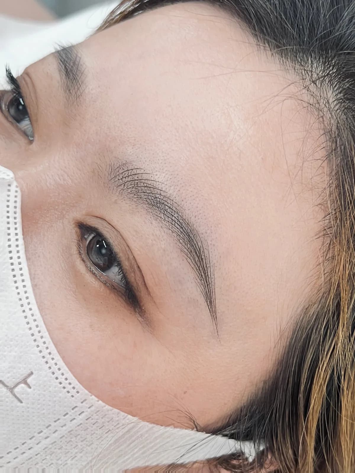 Permanent Makeup brows result