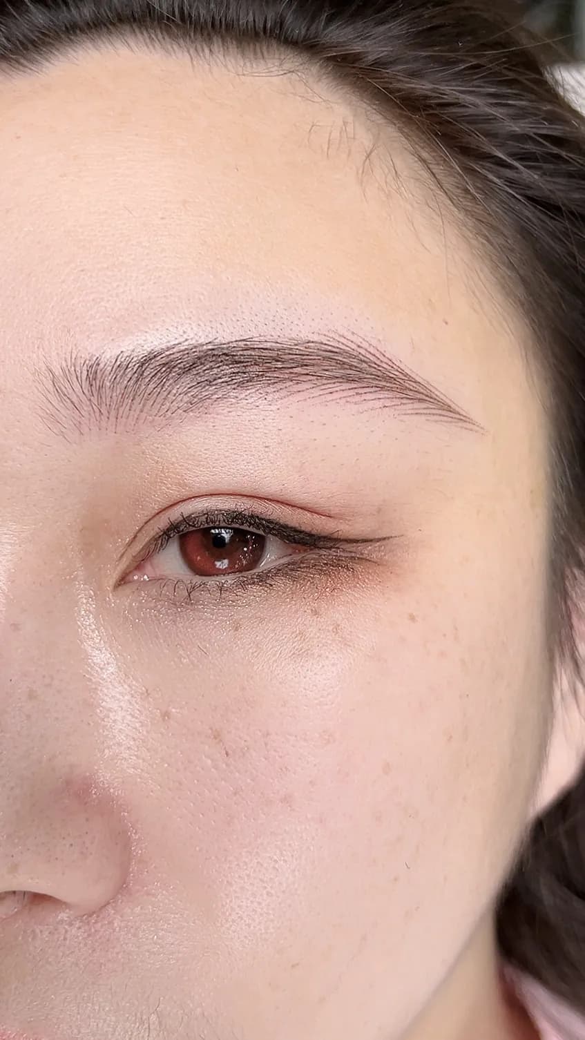 Permanent Makeup brows result