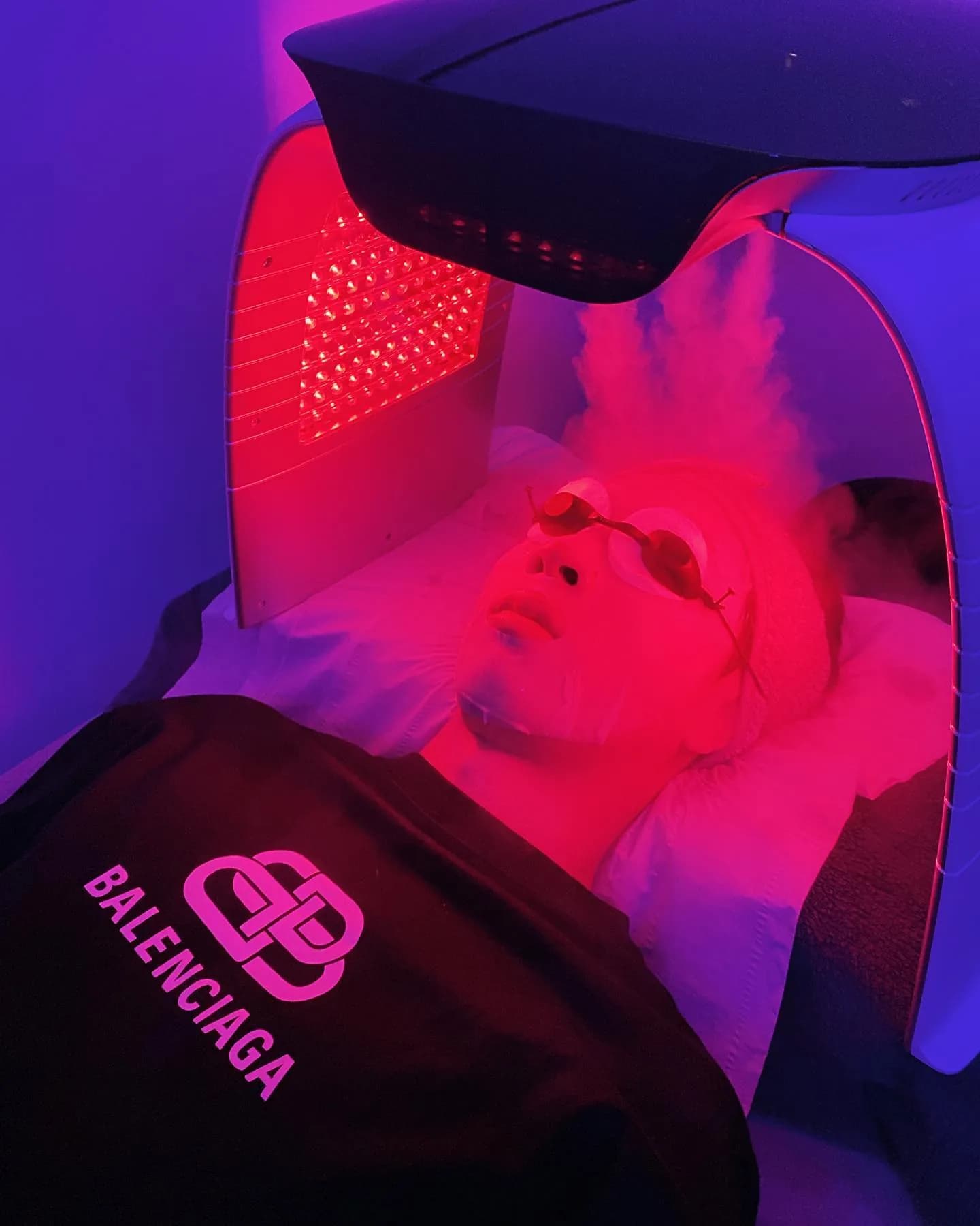 Red LED Facial