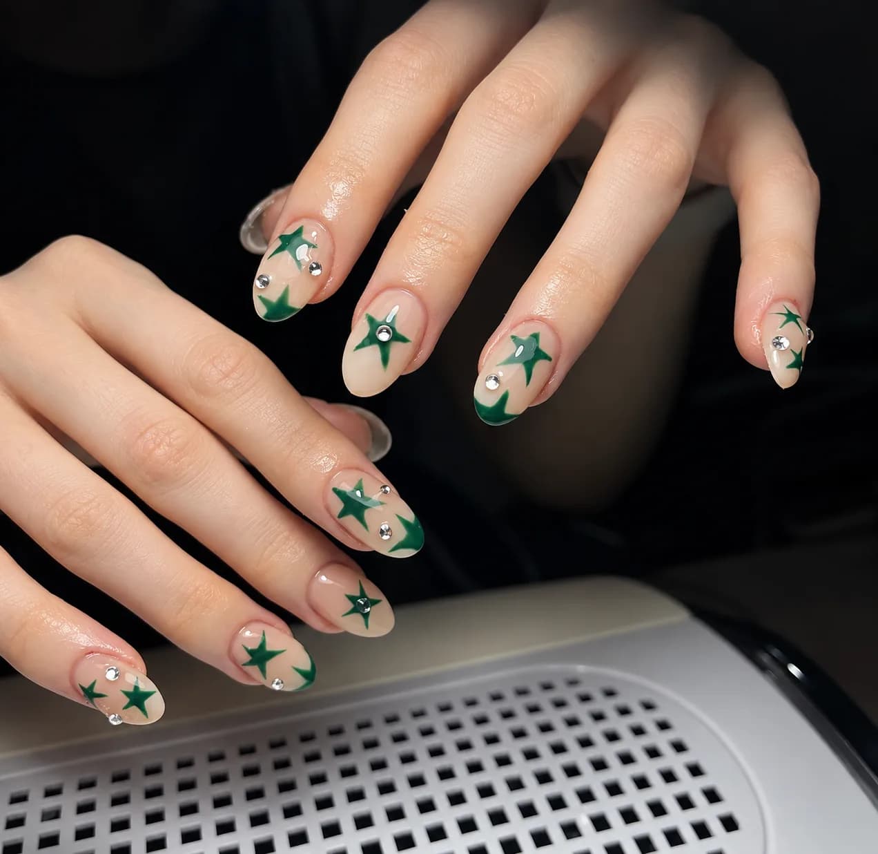Funky Star Nails