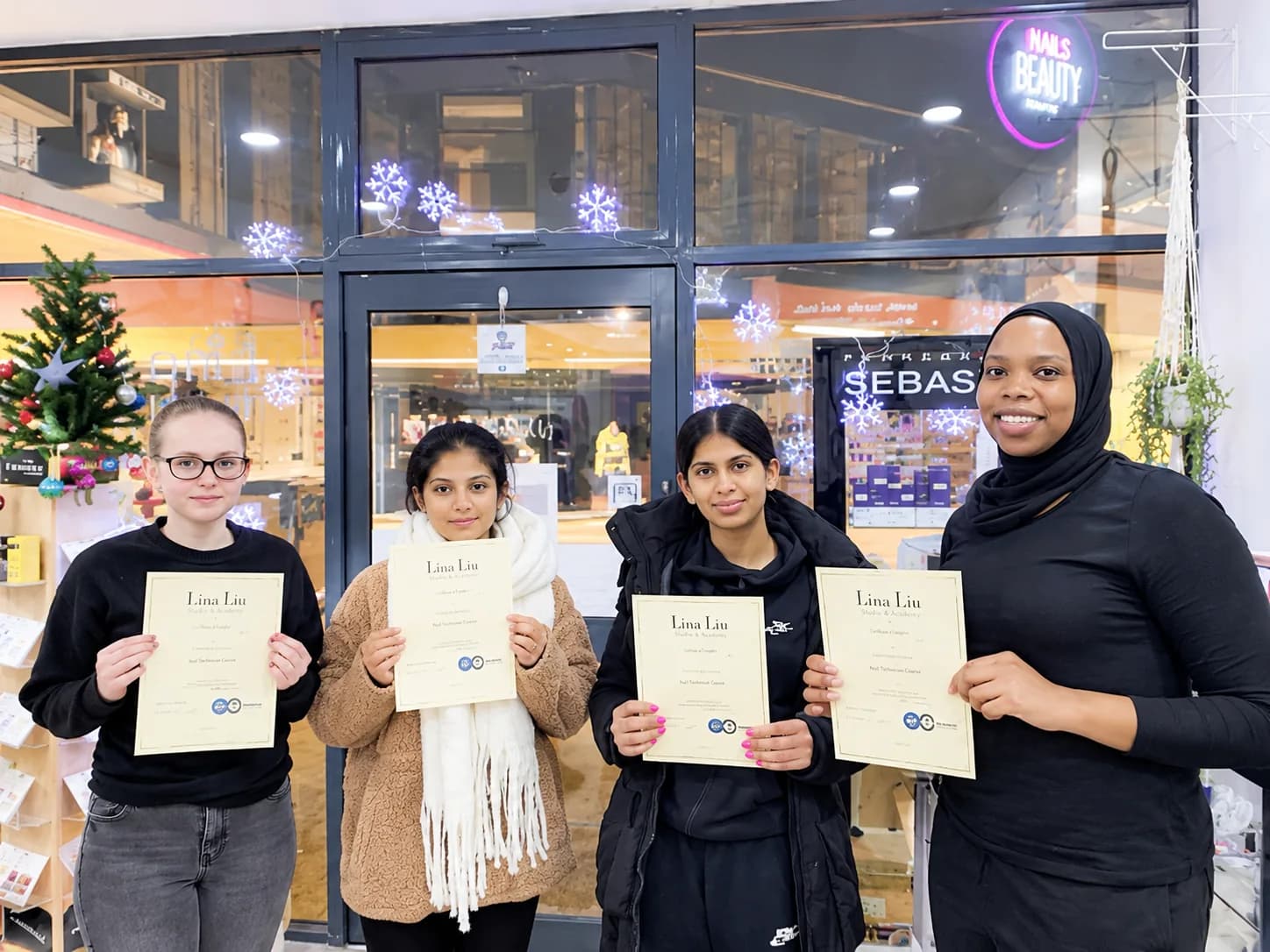 Graduation of nails training