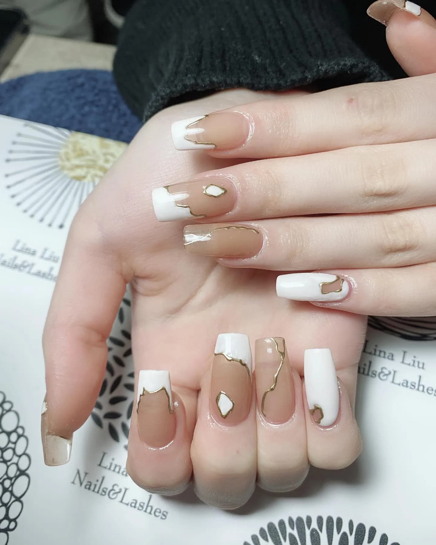 Nail design acrylic nails