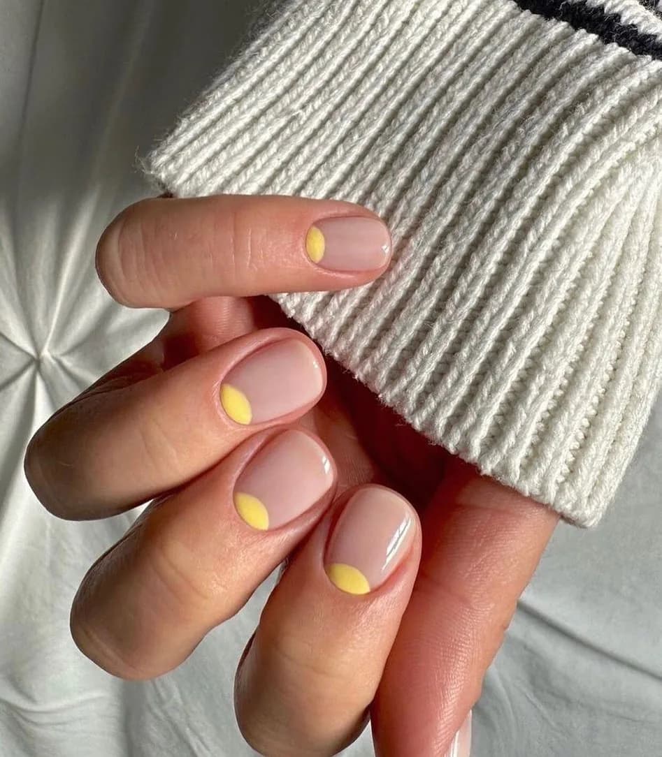 lunula nail design